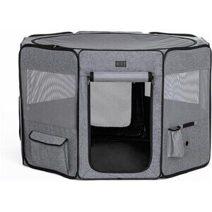 Portable Dog Playpen for for Large Dogs/Cat/Rabbit/Chick,with WaterBottle Holder
